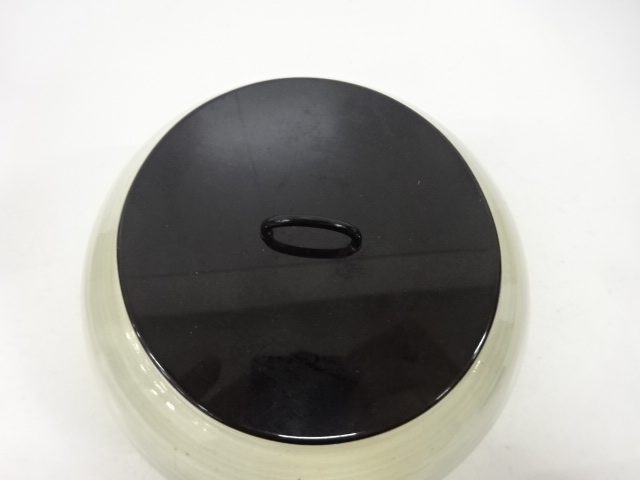  廣州窯造　刷毛目　水指